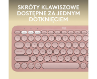 LOGITECH K380s Pebble Keys 2 różowy - 1172753 - zdjęcie 8